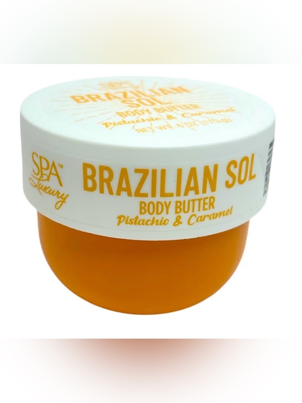 SPA Luxury Brazilian Sol Body Butter, Pistachio & Caramel